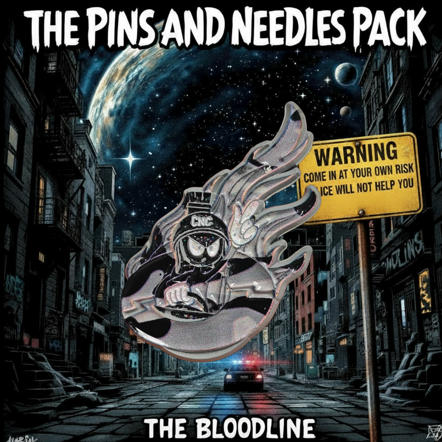 The “Pins and Needles” Saucer