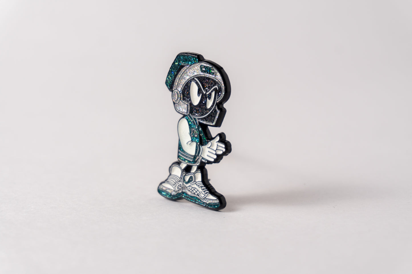 Green/Black/White/Silver Martian