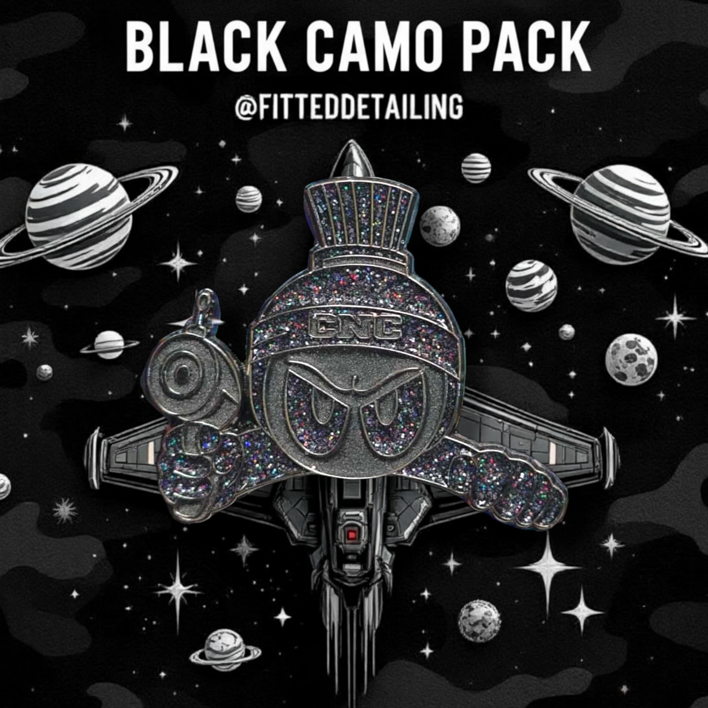 Black Camo Peeker