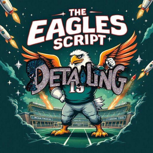 Eagles Script Pin