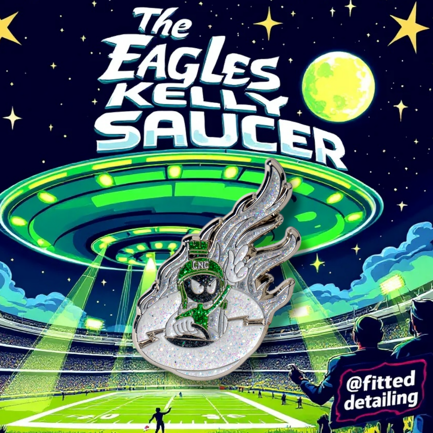 The Kelly Green Saucer
