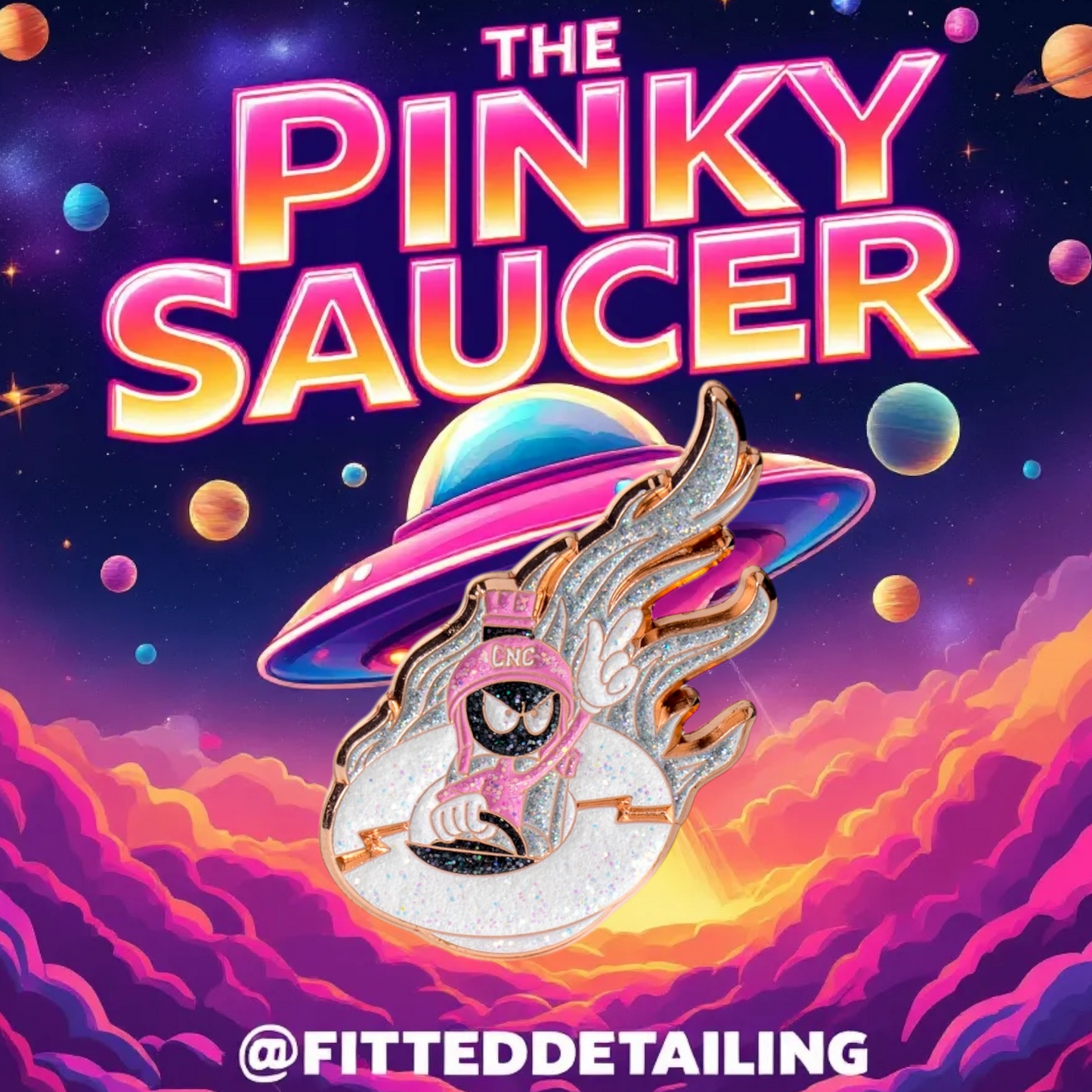 Pinky Saucer